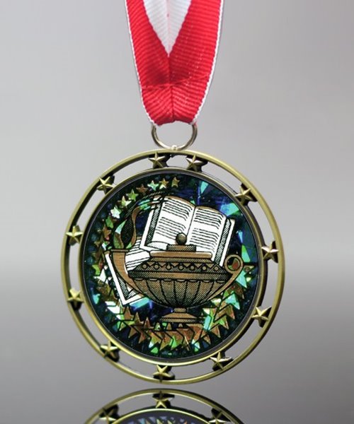 Picture of Lamp of Knowledge Star Medals