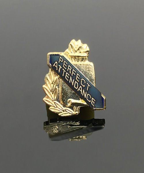 Picture of Perfect Attendance Pin