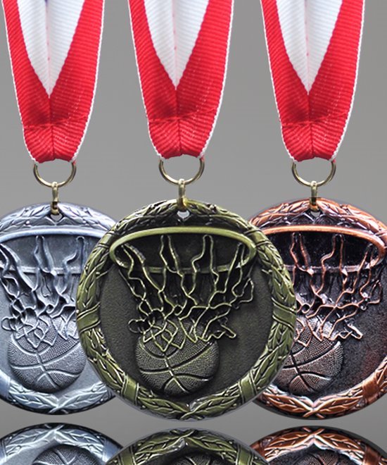 Basketball Swish Medals