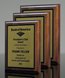 Picture of Genuine Walnut Award Plaques with Sublimated Plate