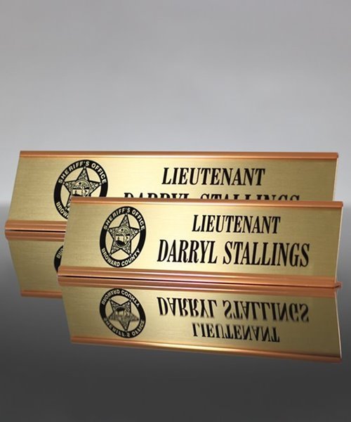 Picture of Desk Slide In Name Plate