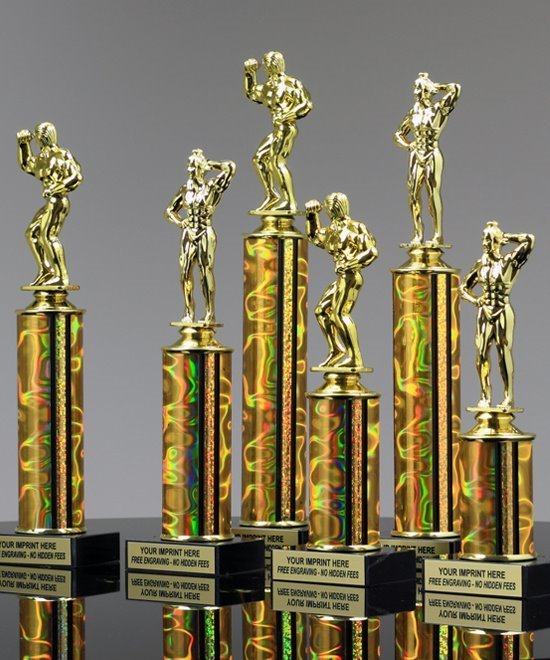 Body Building Male Trophy | Edco Awards