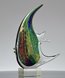Picture of Tropical Fish Art Glass Award