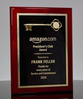 Picture of Key Employee Award Plaque