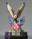 Picture of American Flag Eagle Trophy