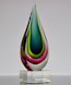 Picture of Essence Teardrop Art Glass Award