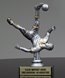 Picture of Platinum Bicycle Kick Soccer Trophy