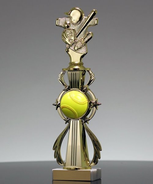 Picture of Softball Star Banner Trophy