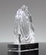 Picture of Molten Glass Praying Hands Award