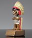 Picture of Indian Chief Bobblehead Mascot Trophy