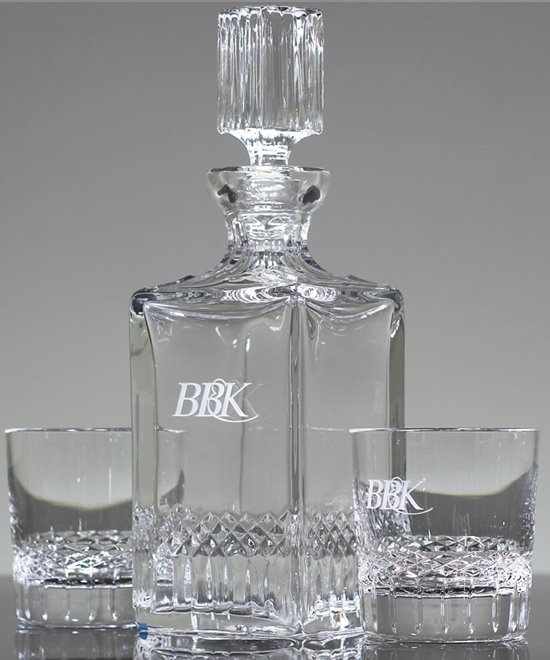 Engraved Scotch Decanter