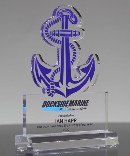 Picture of Acrylic Anchor Award