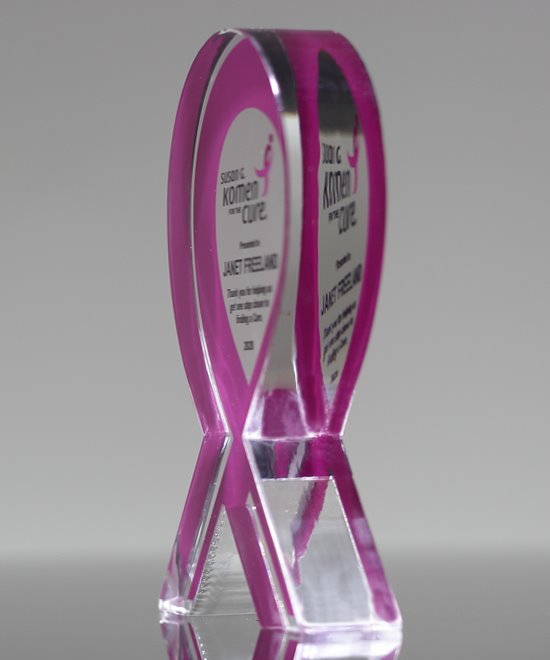 Breast Cancer Awareness Ribbon Award | Edco Awards