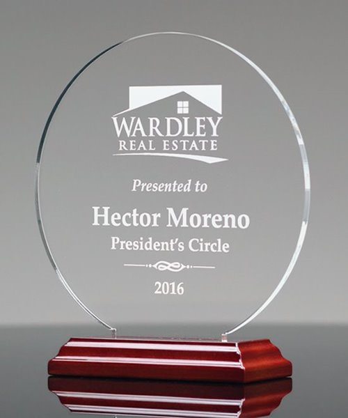 Picture of Acrylic Circle Award