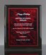 Picture of Fusion Award Plaque - Red Marble