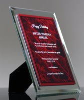 Picture of Synthesis Award Plaque - Red Marble