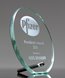 Picture of Laser Etched Glass Circle Award