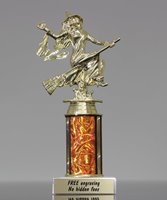 Picture of Halloween Witch Trophy