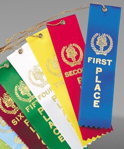 Picture of Stock Ribbon Awards with String