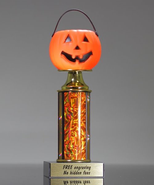 Picture of Pumpkin Head Halloween Trophy