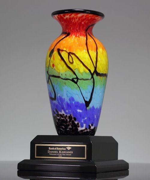 Picture of Eros Art Glass Vase