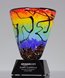 Picture of Spectra Art Glass Trophy Vase