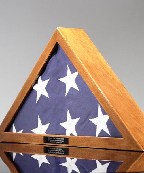 Details about   Flag Case Dark Walnut ~ American Flag Case GREAT PRICE THIS WEEK