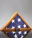 Picture of Walnut Flag Display Case