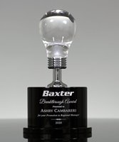 Picture of Brilliant Light Bulb Award