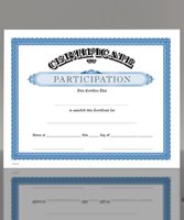 Picture of Parchtone Certificate of Participation