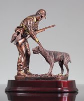 Picture of Hunting With Dog Trophy