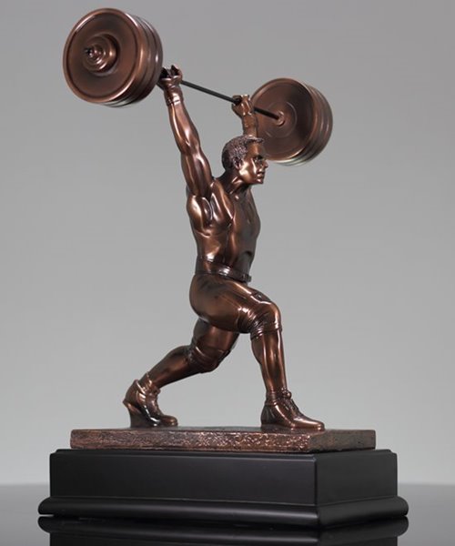 Picture of Male Weightlifter Trophy