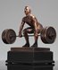 Picture of Male Weightlifter Deadlift Trophy