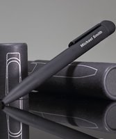 Picture of Black Turin Engraved Pen
