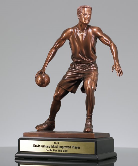 MVP Basketball Sculpture