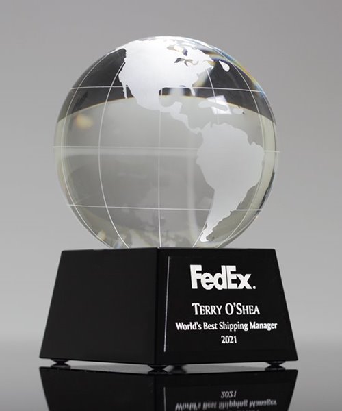 Picture of Pyramid World Globe Trophy