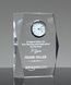 Picture of Faceted Acrylic Clock Award