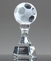 Picture of Crystal Soccer Ball Tower Award