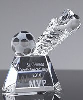 Picture of Crystal Soccer Ball and Cleat