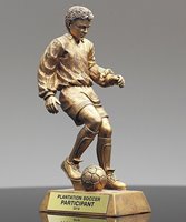 Picture of Male Soccer Dribbler Award - Large