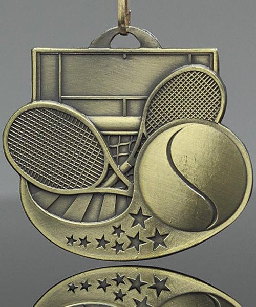 Picture of Tennis Star-Blast Medals - Gold Tone