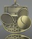 Picture of Tennis Star-Blast Medals - Gold Tone