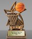 Picture of Sweeping Star Basketball Trophy