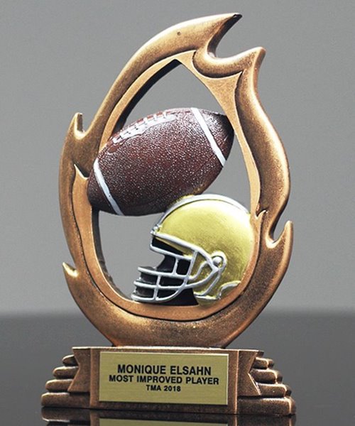 Picture of Football Flame Trophy