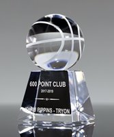 Picture of Top Basketball Crystal Trophy