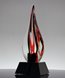 Picture of Inferno Red Art Crystal Award