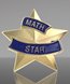 Picture of Math Star Lapel Pin