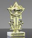 Picture of Star Theme Scholastic Trophy