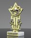 Picture of Star Theme Scholastic Trophy