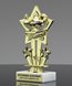 Picture of Star Theme Scholastic Trophy